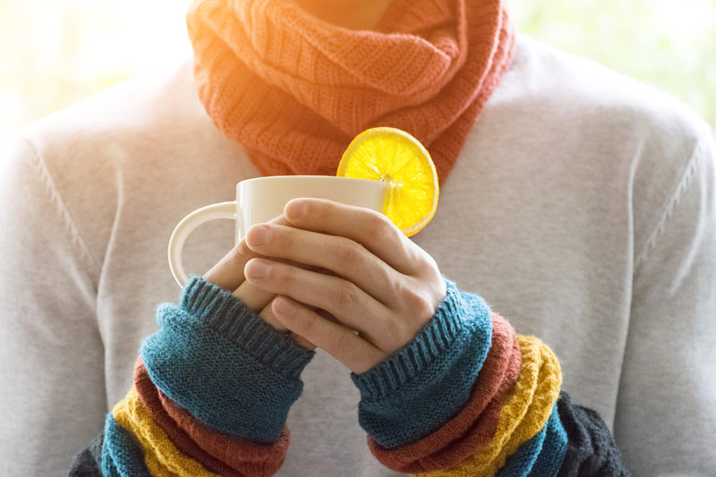 Ayurveda sip hot water morning