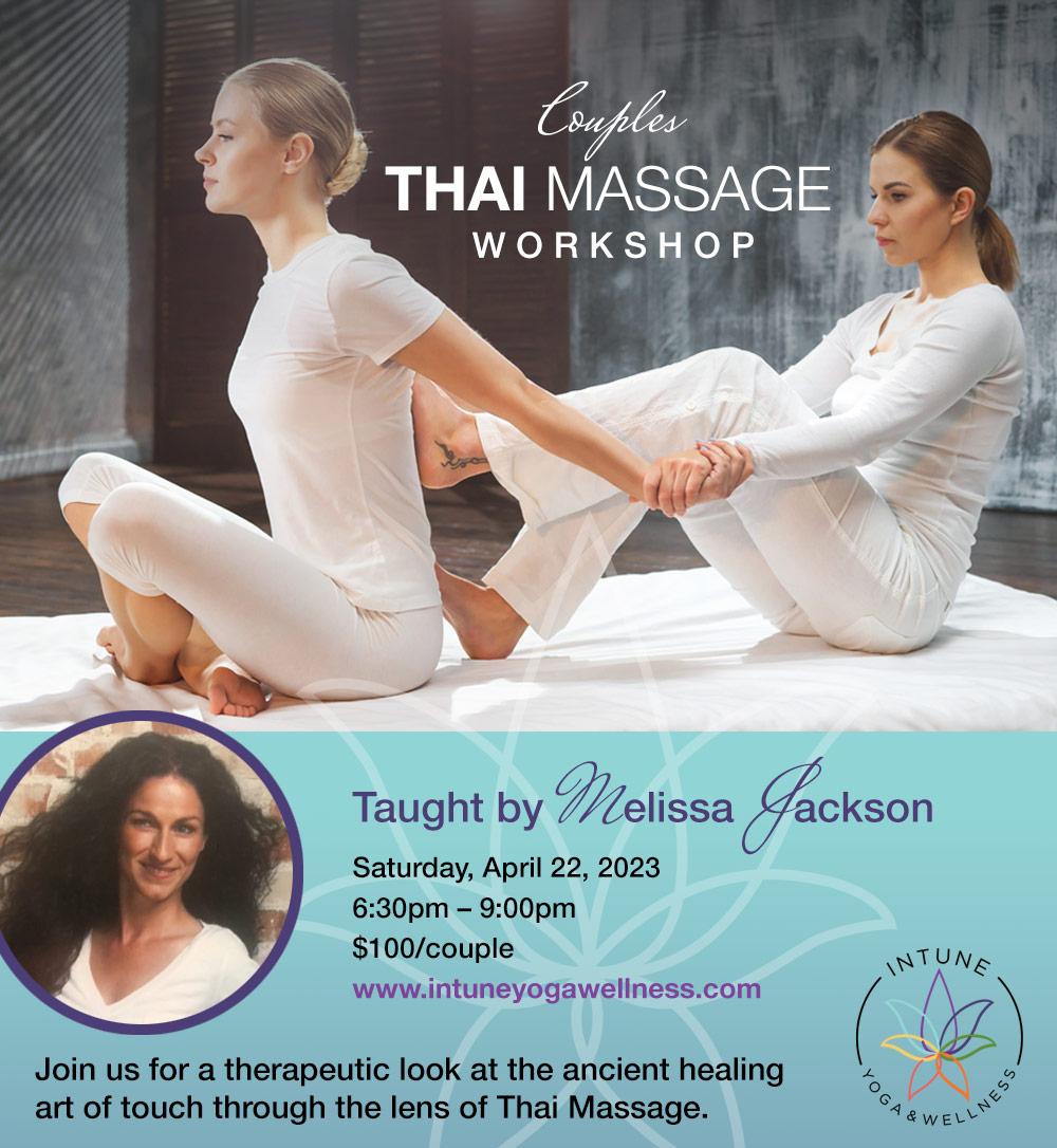 Couples Thai Massage Workshop - Utah