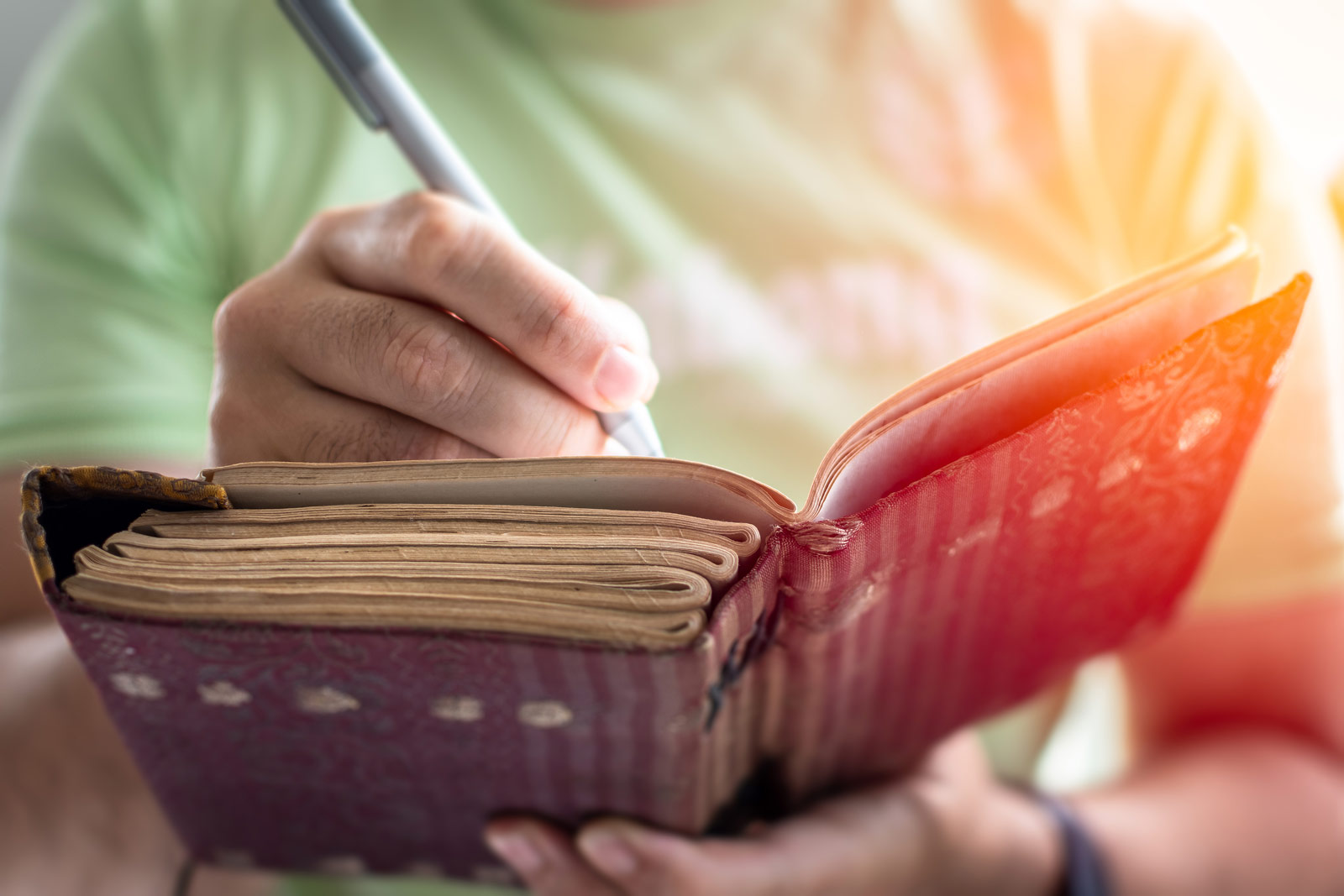 Introvert care - journaling and writing