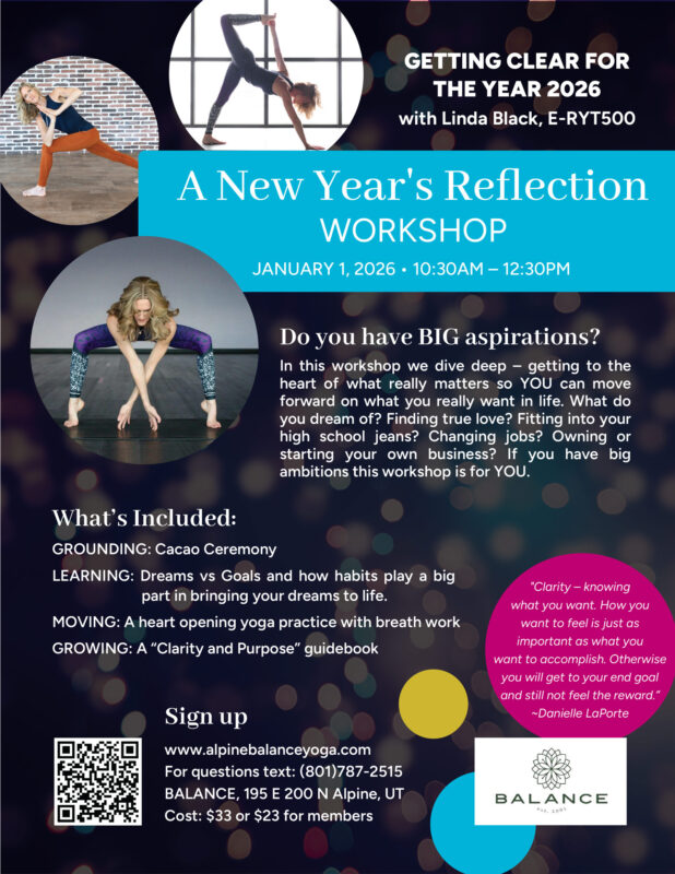 New Year's Day with Linda Black Yoga