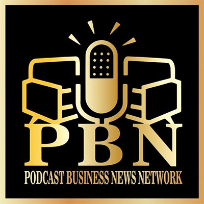 The Podcast Business News Network Logo