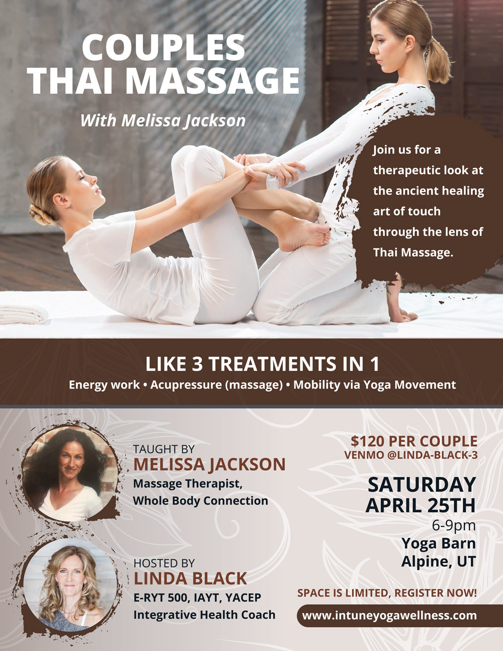 Thai massage workshop