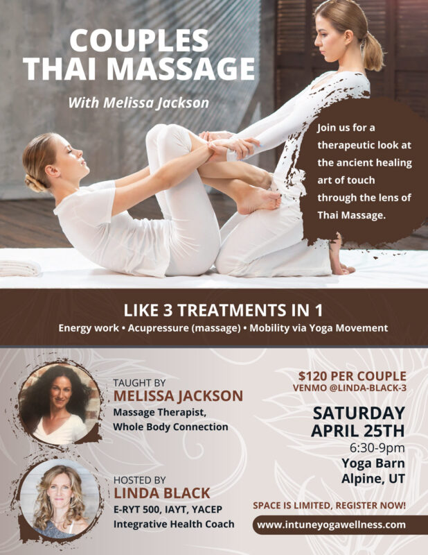 Thai massage workshop