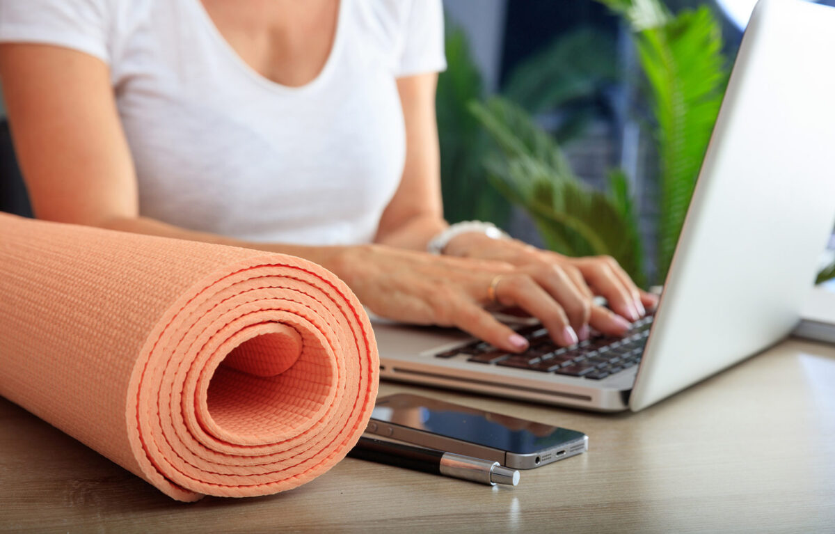 Working Yoga Mom