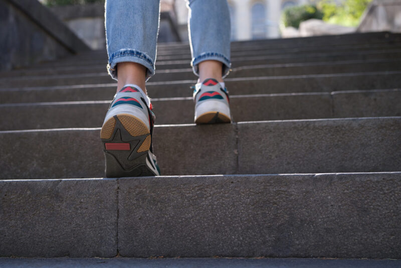 Yoga business walking