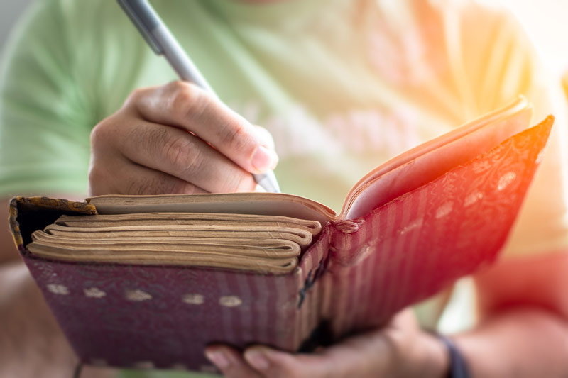 Yoga journaling