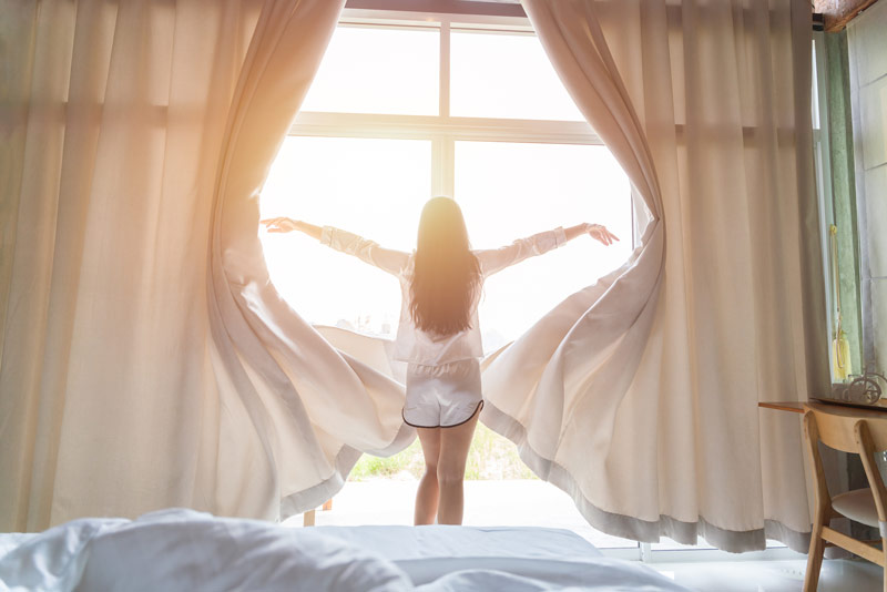 Ayurveda wake with the sun